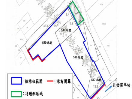 【高雄營業分處】【土地標租】【屏東縣枋寮鄉新龍段516、517、519及520地號部分土地】【114.10.29~114.11.12】