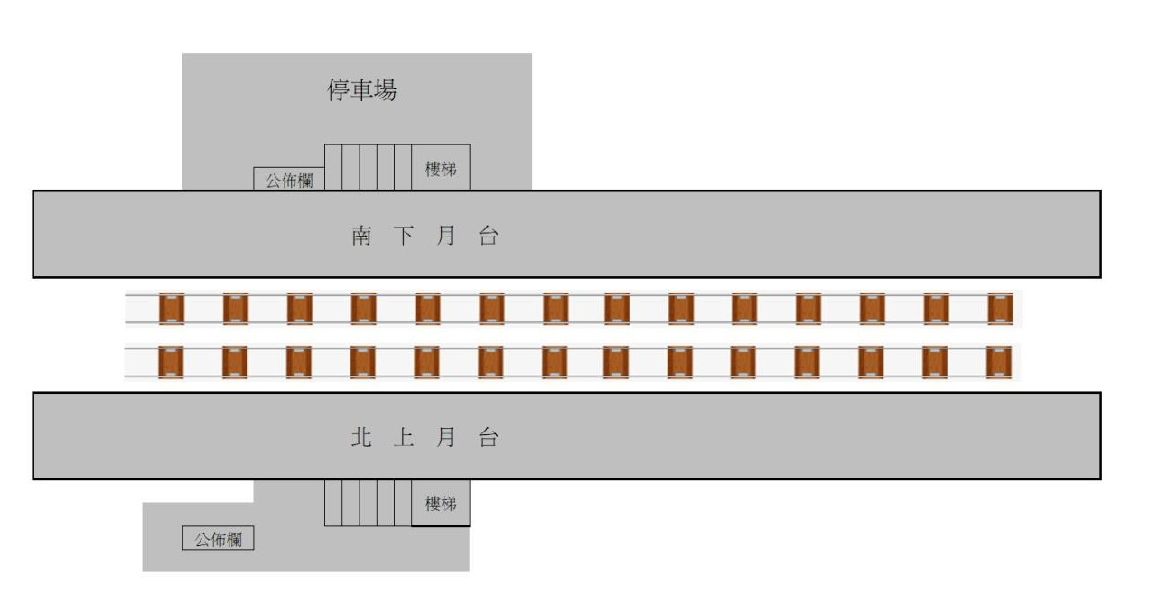 拔林站為招呼站(無人站)無法提供愛心服務，請於隆田站轉乘其他交通工具。